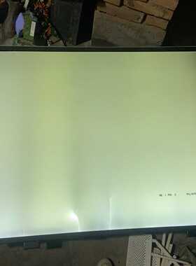 显示器，55寸带VGA和DVI接口，屏幕显示正常，绿色调。屏--议价商