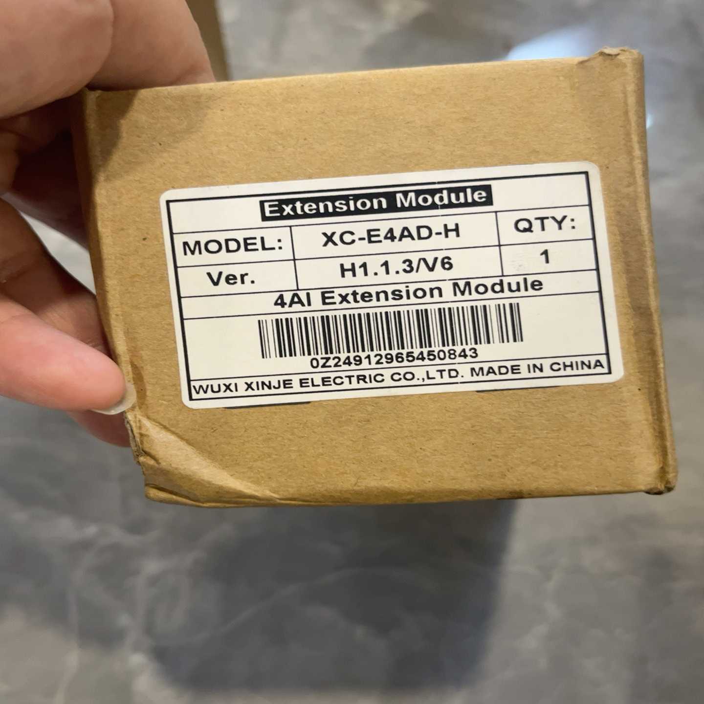 询价信捷XINJE4AI扩展模块，型号XC-E4AD-H，版本