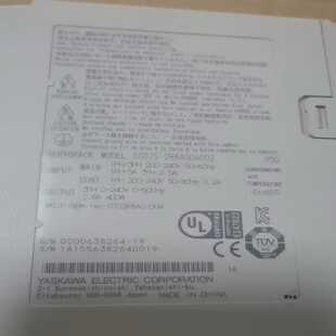 咨询 2R8A00A0 安川400W安川7系伺服驱动SGD7S