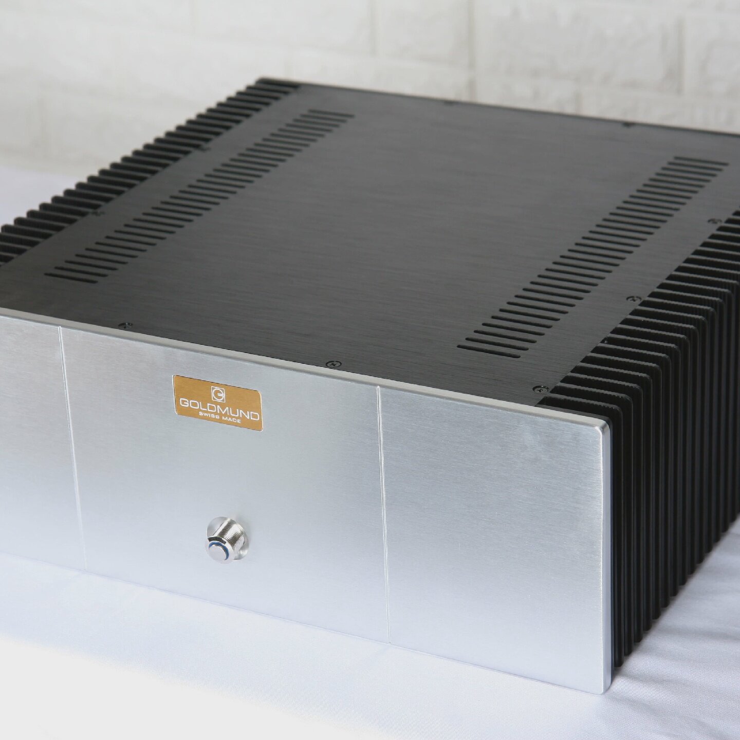 全铝4315甲类机箱大功放机壳大型430X150X411外带整体散热