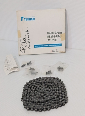 TsubakiRS37-1-RP-U,A1100100滚轮链,10英尺(3.048米),240链