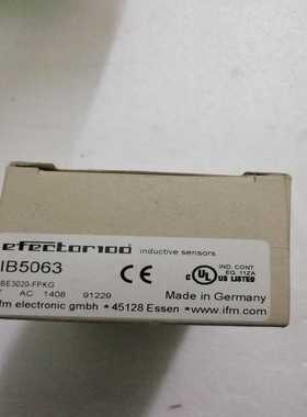 全新易福门IFMIB5063现货*--议价商品