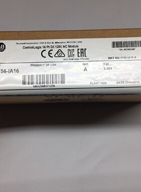 议价1756-IA16 1756-OA16 全新AB ControlLogix系列 原装现货 议