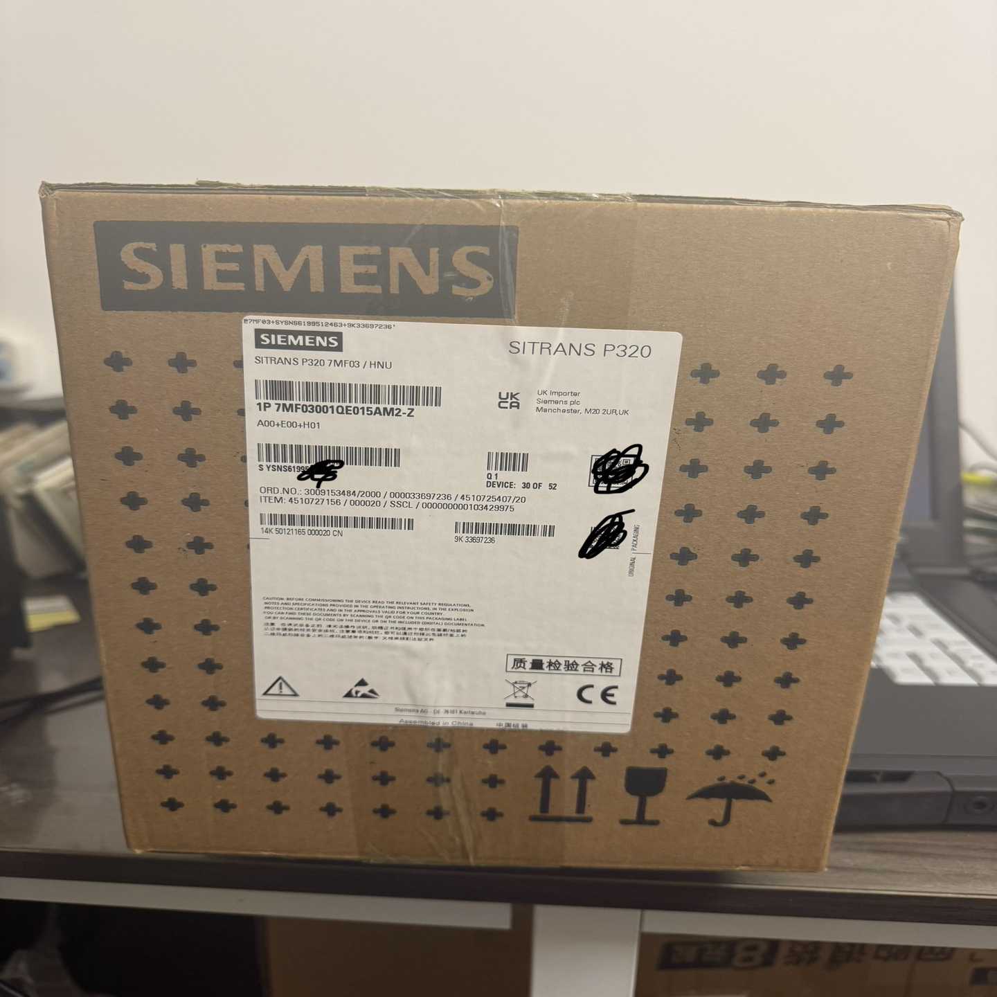 未开封压力变送器7MF0300-1QE01-5AM询价