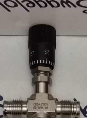 议价Swagelok 世伟洛克 SS-SVR4-VH低流量计量阀 1/4VCR接口 全新