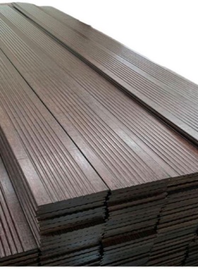 竹木地板户外高耐重竹木深碳防腐木公园栈道室外景观竹钢板材露台