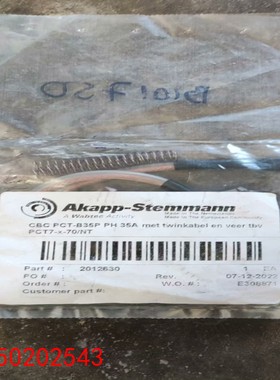 【请询价】Akapp-Stemmann 原装正品 CBC PCT-B3