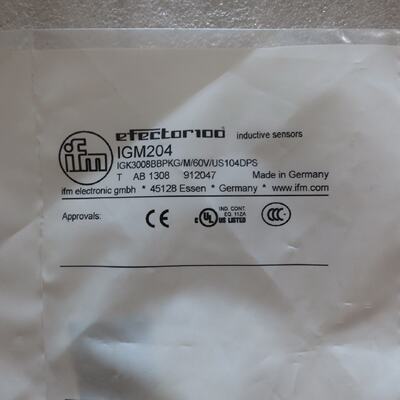 议价全新原装IFM易福门 IGM204 IGK3008BBPKG/M/60V/US104DPS 现