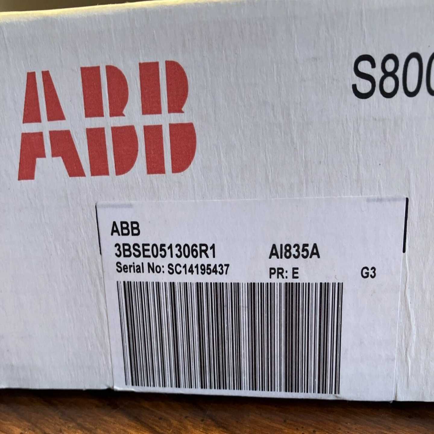 ABB AI835A 3BSE051306R1模拟输入模块(跳跳机械）