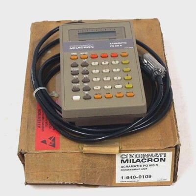 Nouveau Programmateur Manuel CINCINNATI MILACRON PG605R PG60
