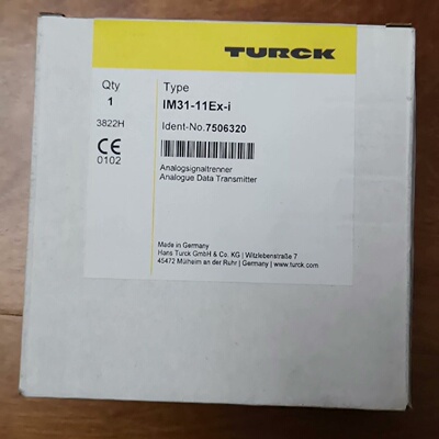 【询价】7506320，TURCK图尔克IM31-11EX-I， 7适用
