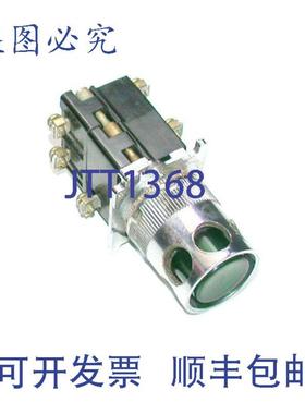 供应Cutler Hammer 6-79 绿色发光瞬时按钮 1 NO 1 NC