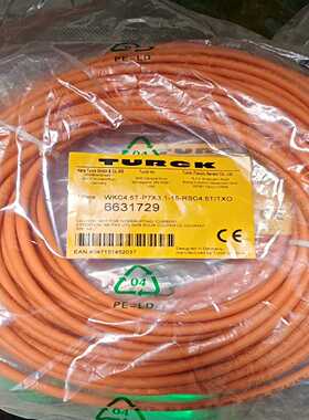 6631729TURCK信号连接线橘黄色询价