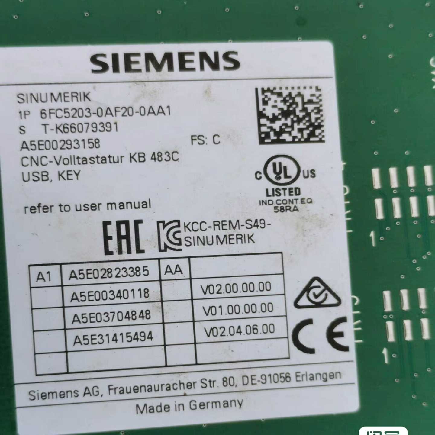 6FC52030AF20-0AA1询价