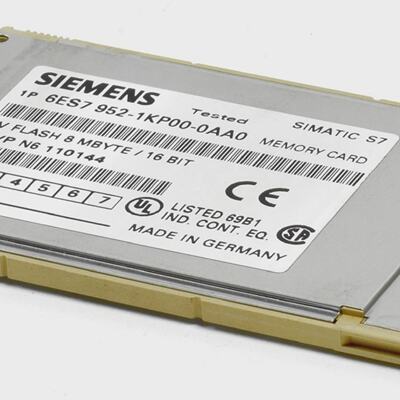 Siemens Simatic S7 Memory Card6ES7 9521KP000AA06ES79521KP000