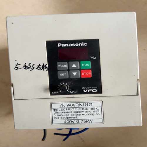 松下BFV00074变频器，0.75kw，380v，拆机成色--议价商品