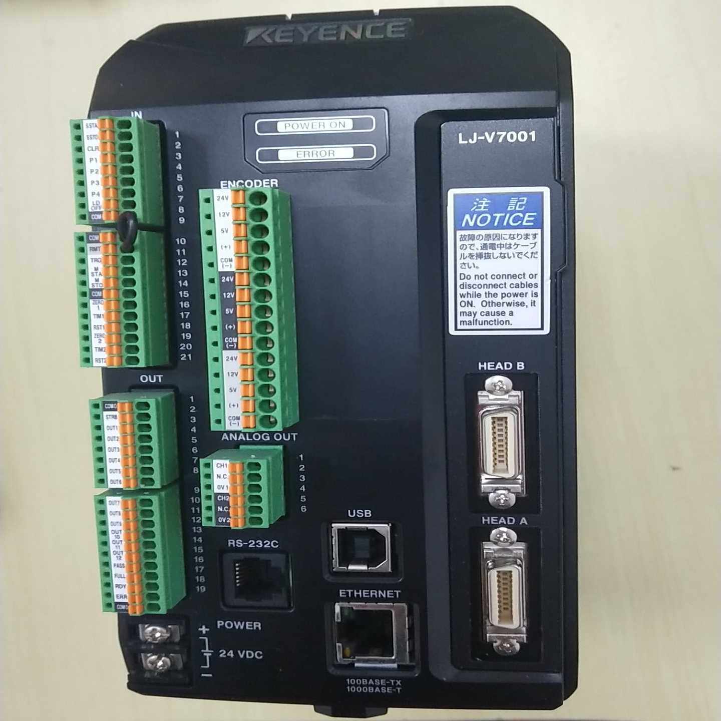 【议价】LJ-V7001基恩士95新LJ-7020适用