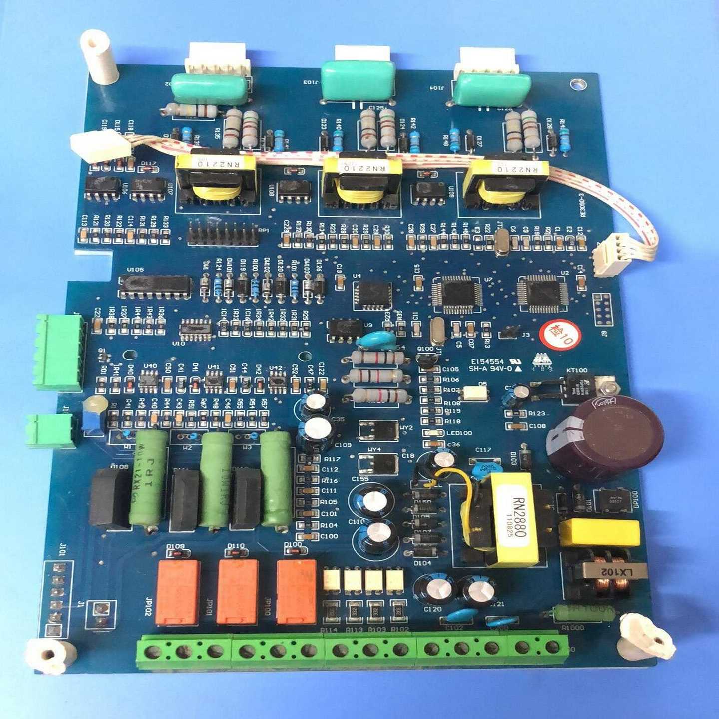 雷诺尔软启动JJR5000 160KW控制主板E154554（佳毅工控）