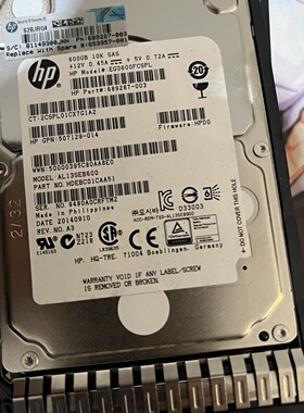 原装HP惠普600G10KSAS2.5寸EG0议价