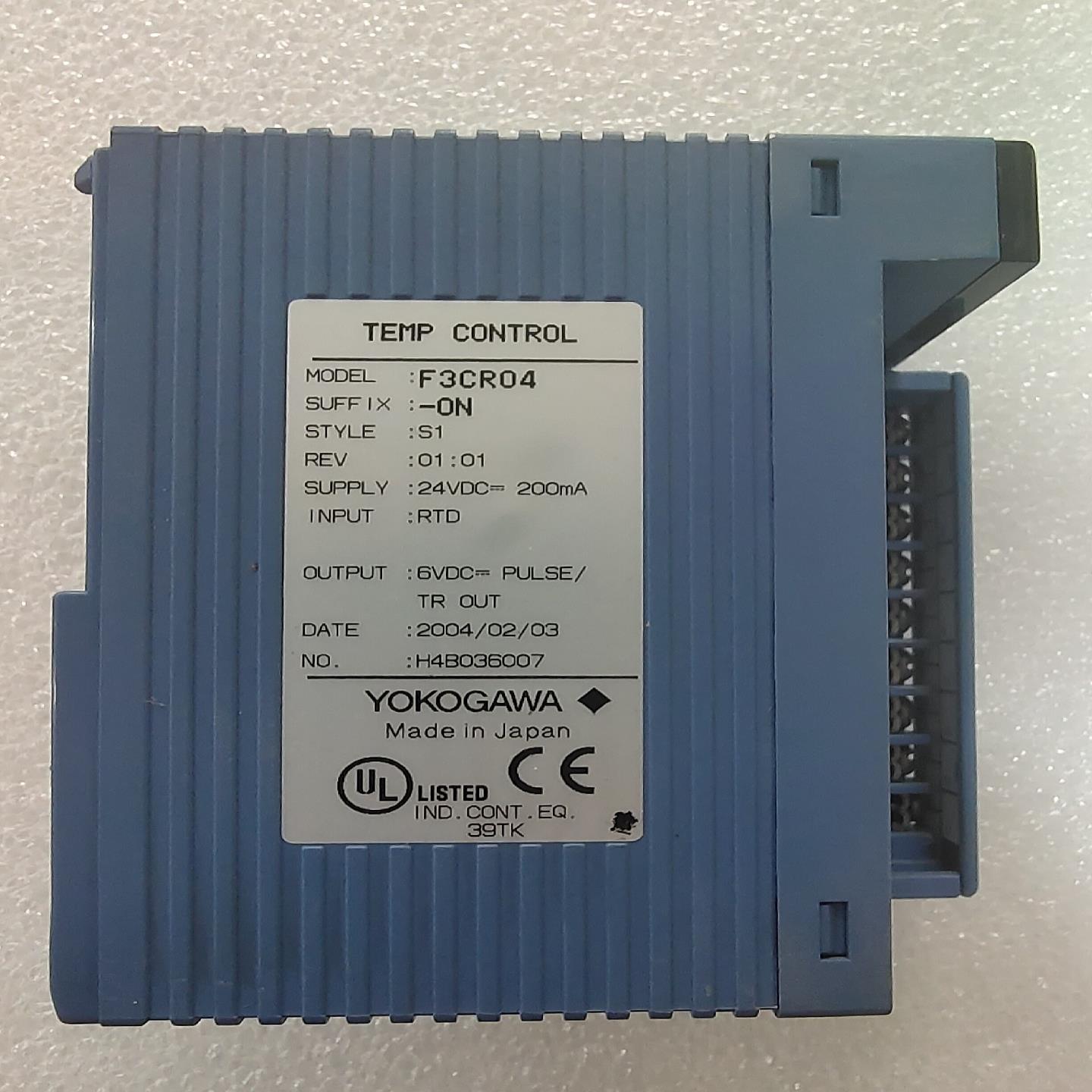YOKOGAWA横河F3CR04-0N3个包询价