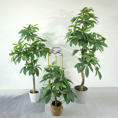 假花仿真发财树装饰植物室内假盆栽客厅花大型落地树绿植塑料盆景