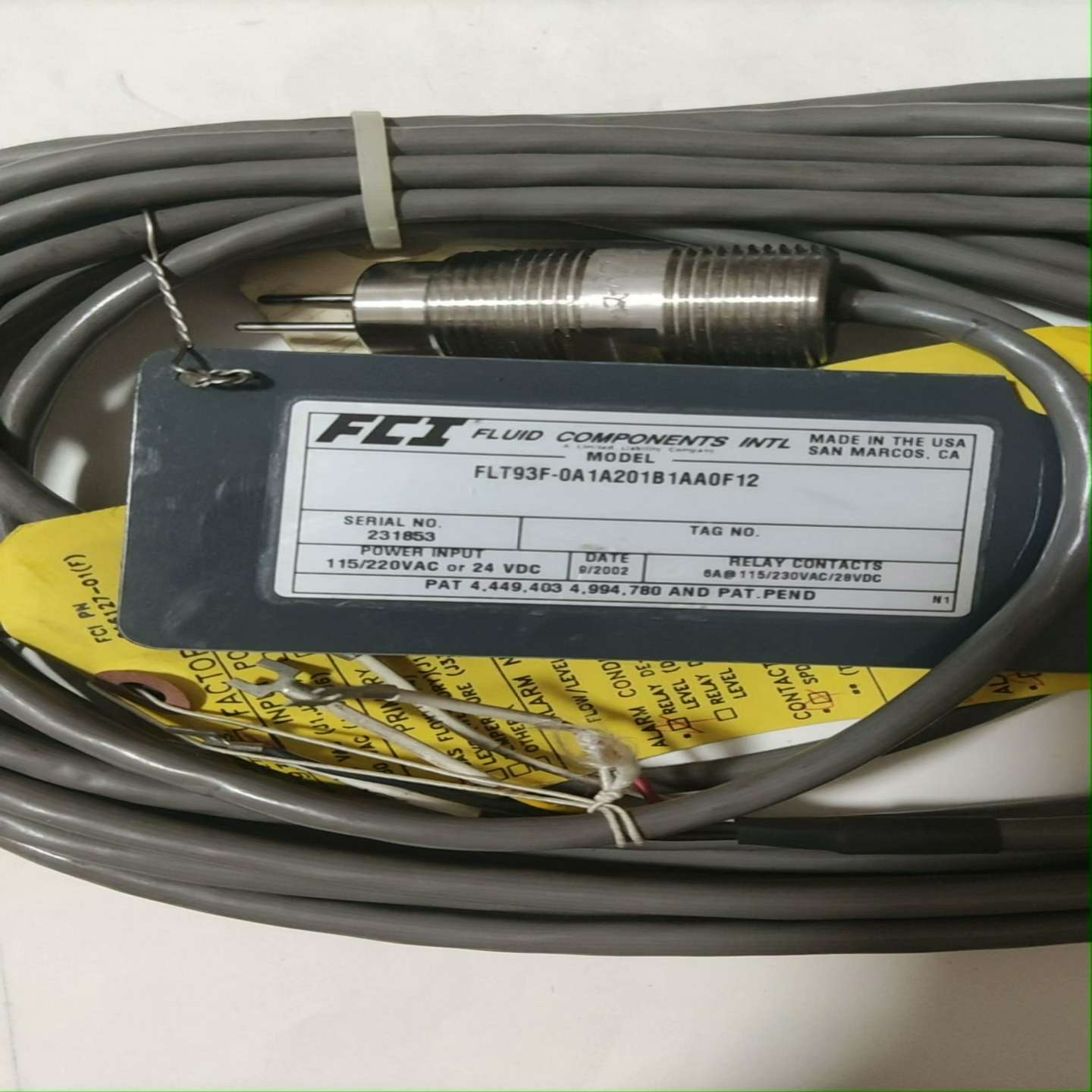 询价~FCI   FLT93F-0A1A201B1AA0F12传感