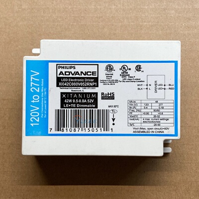 PHILIPS ADVANCE XI042C080V052RNP1 LED Electronic DRIVER 42W