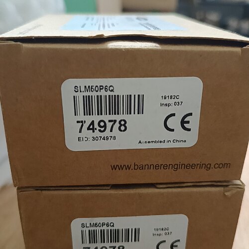 询-邦纳BANNER槽型光电传感器SLM50P6Q型号74