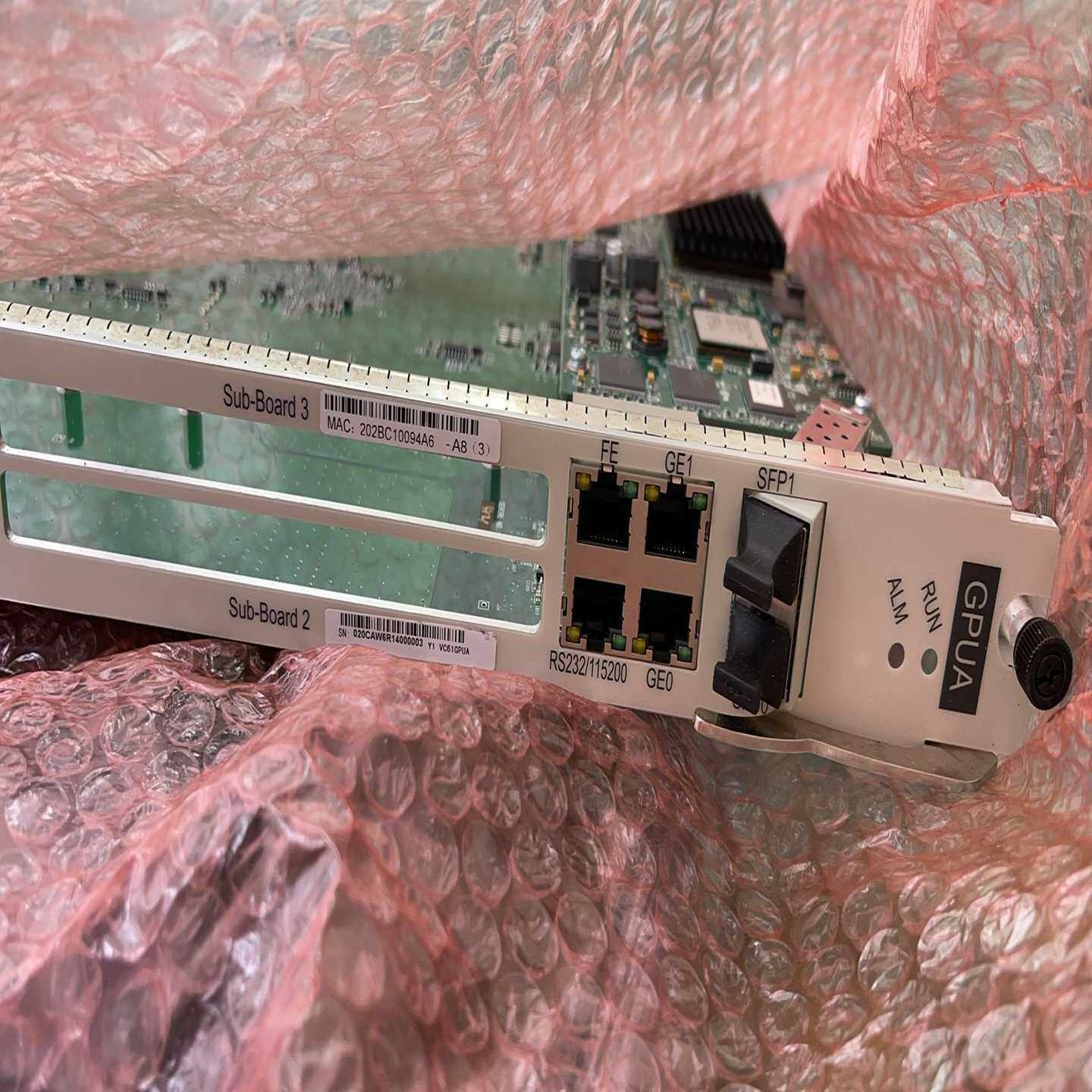 华为VP8650板卡GPUA通用业务处理板华为VP8650业