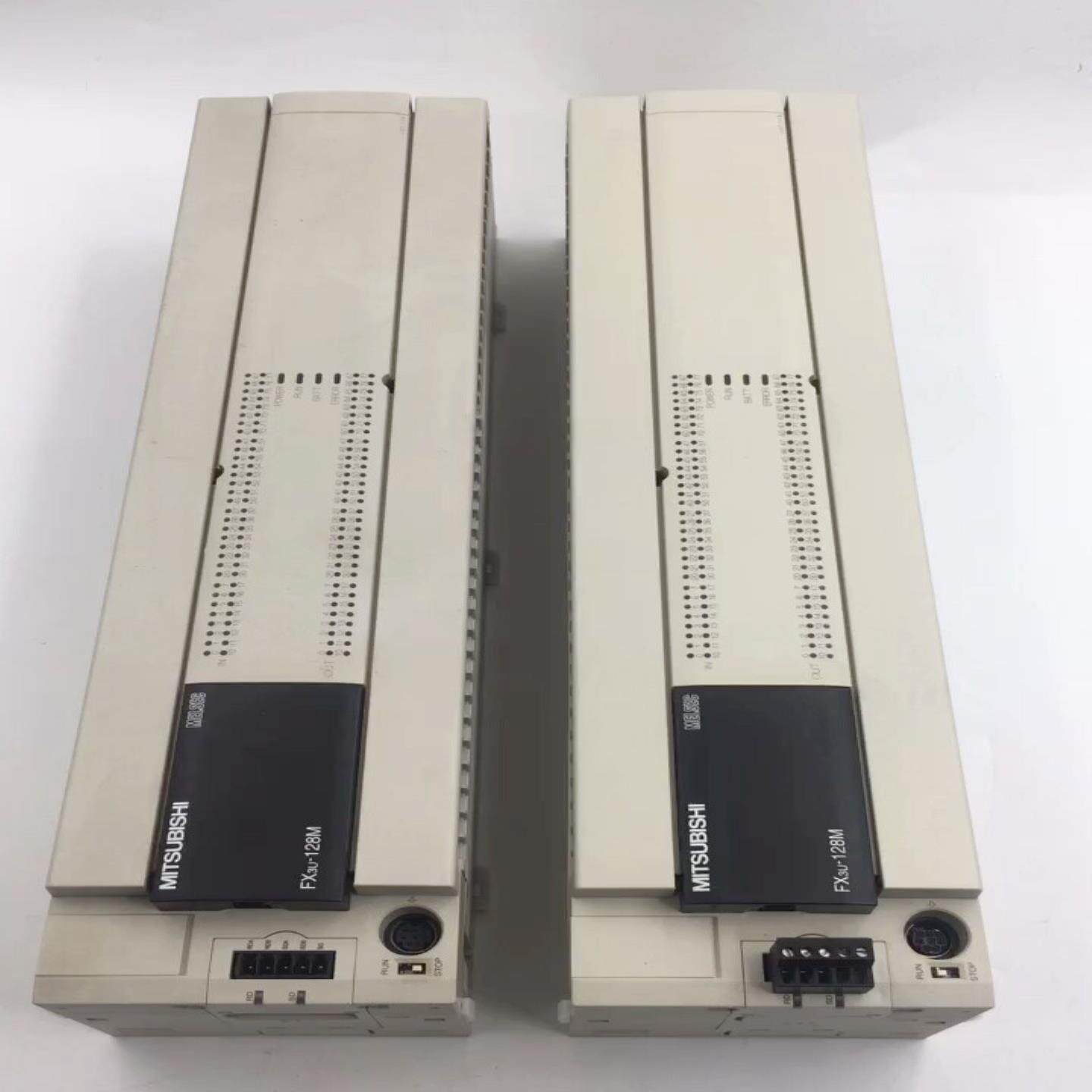8台FX3U-128MTES-A三菱原装128点晶体管PL
