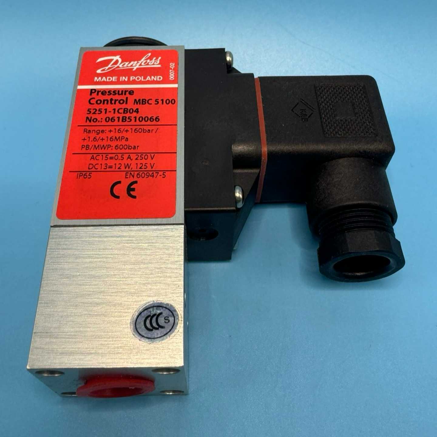 Danfoss丹佛斯压力开关MBC51005251（零零电子）