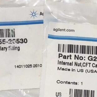 CFT毛细管接 安捷伦内螺帽 议价安捷伦G2855 20530