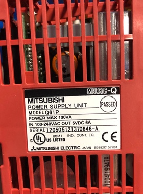 三菱MELSECQ电源模块Q61P-议价