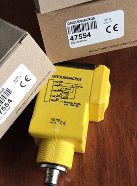 配件BANNER邦纳Q45ULIU64ACRQ6超声波传感器Q45ULIU64BCRQ6议价