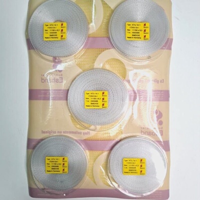 5pcs.Esband KTU 14.1 Polyamide Garniture Tape 11150mm X 8.