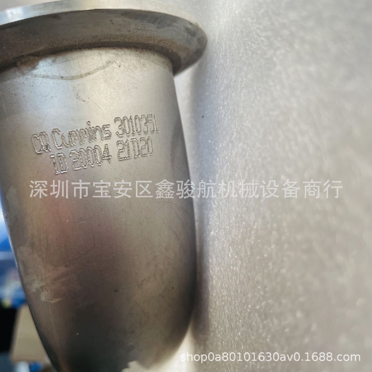 3010351海水泵弯接头适用于CUMMINS康明斯NTA855发动机海水泵水管