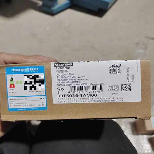 接触器3RT5036-1AM00，，就一个~询价