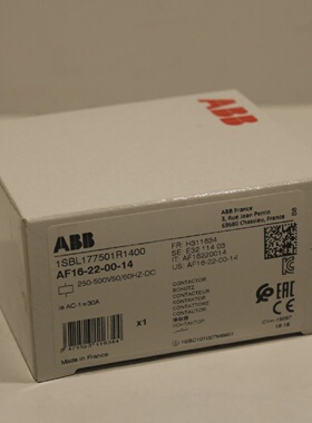 ABB AF16220014 Contactor 1SBL177501R1400 NEW