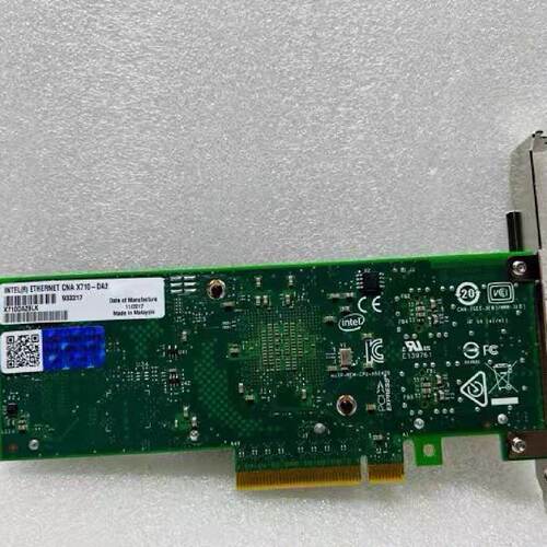 议价Original Intel 1 Gigabit DualPort Network Card X710da2 D