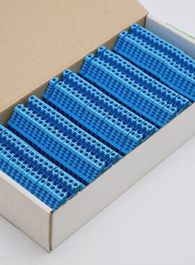 95x Wieland WK 25  U BL  V0 57.503.0055.6 Durchgangsklemmen