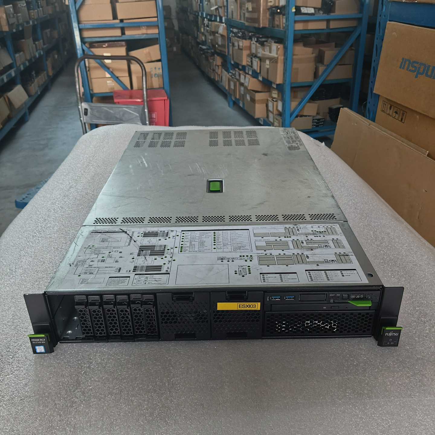 富士通RX2540 M4服务器2U准系统 LGA3647主板~议价