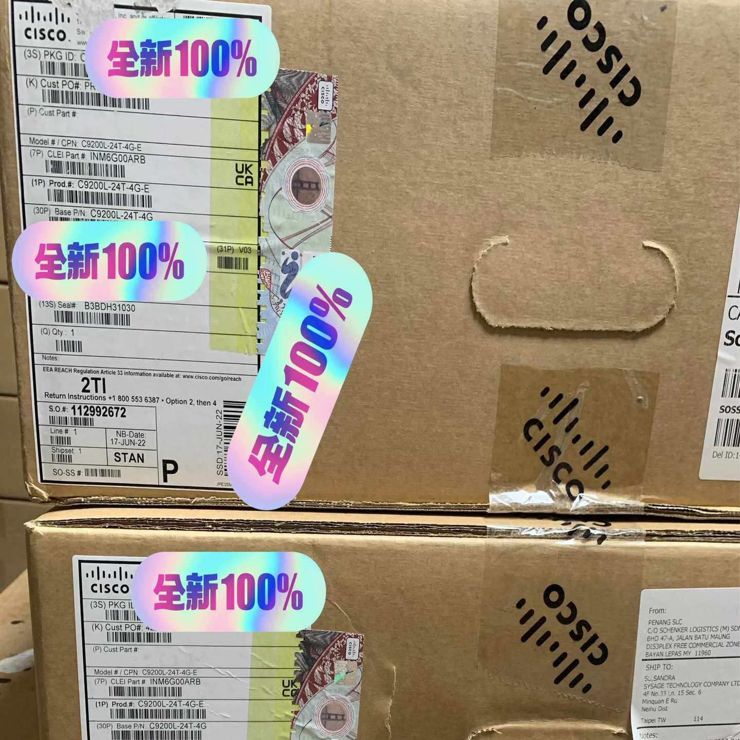 C9200L-24T-4G-E 思科全新千兆交换机 剩余几台