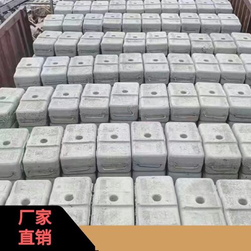 吊篮配重25KG水泥压重块混凝土电动吊篮配重块精品桁架压重块