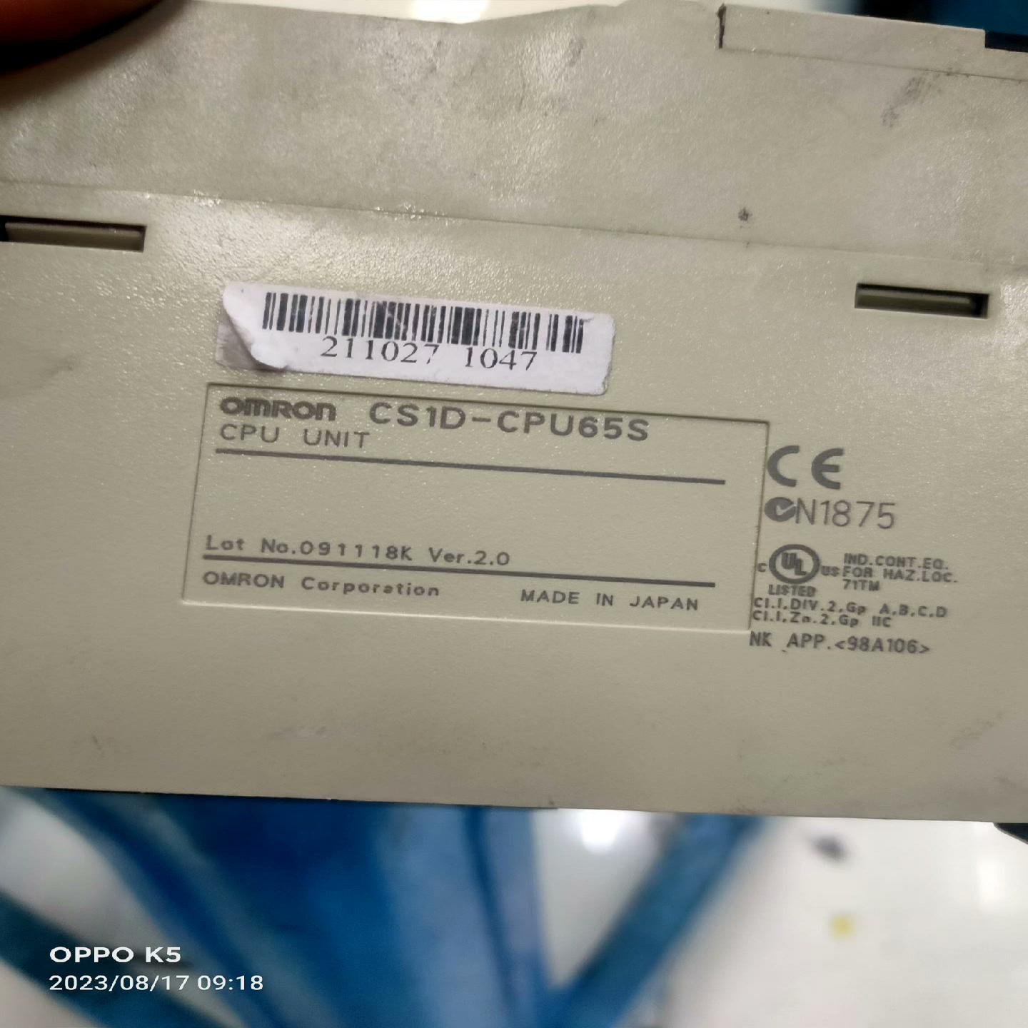 原装正品CS1D-CPU65S一个，，500，，适合维需询价
