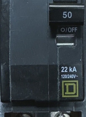 SQUARE D QOB250VH 2P 50A 120240V CIRCUIT BREAKER **NEW SURPL