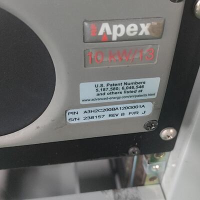 APEX Apex射频电源，型号A3H2C200BA120G议价