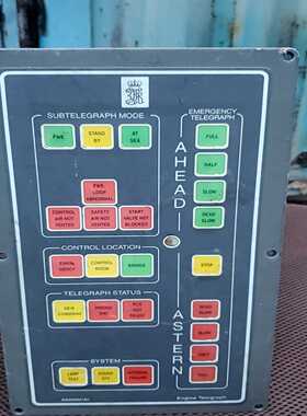 康士伯KONGSBERG船用发动机车钟ETU002，挪威原装--议价商品