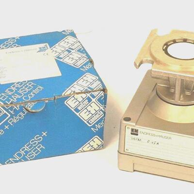 NEW ENDRESS  HAUSER QR30 TRANSMITTER 24VDC DBPPRUEF NR.AGB26