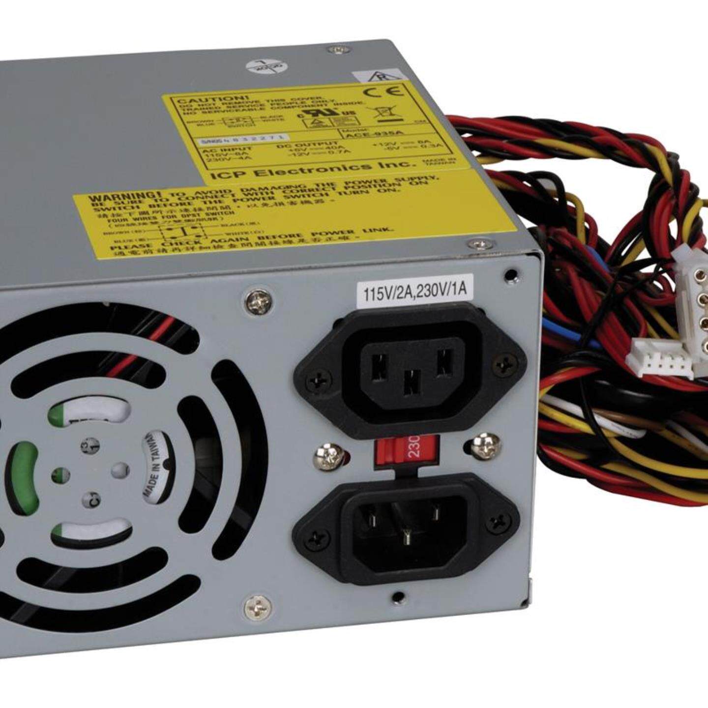 IEI ACE-932A 威达电工控机电源 ACE-932ARS 300W AT电源 带P8 P9