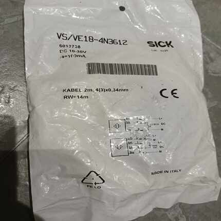 【议价】SICK施克对射光电开关VSVE18-4N36